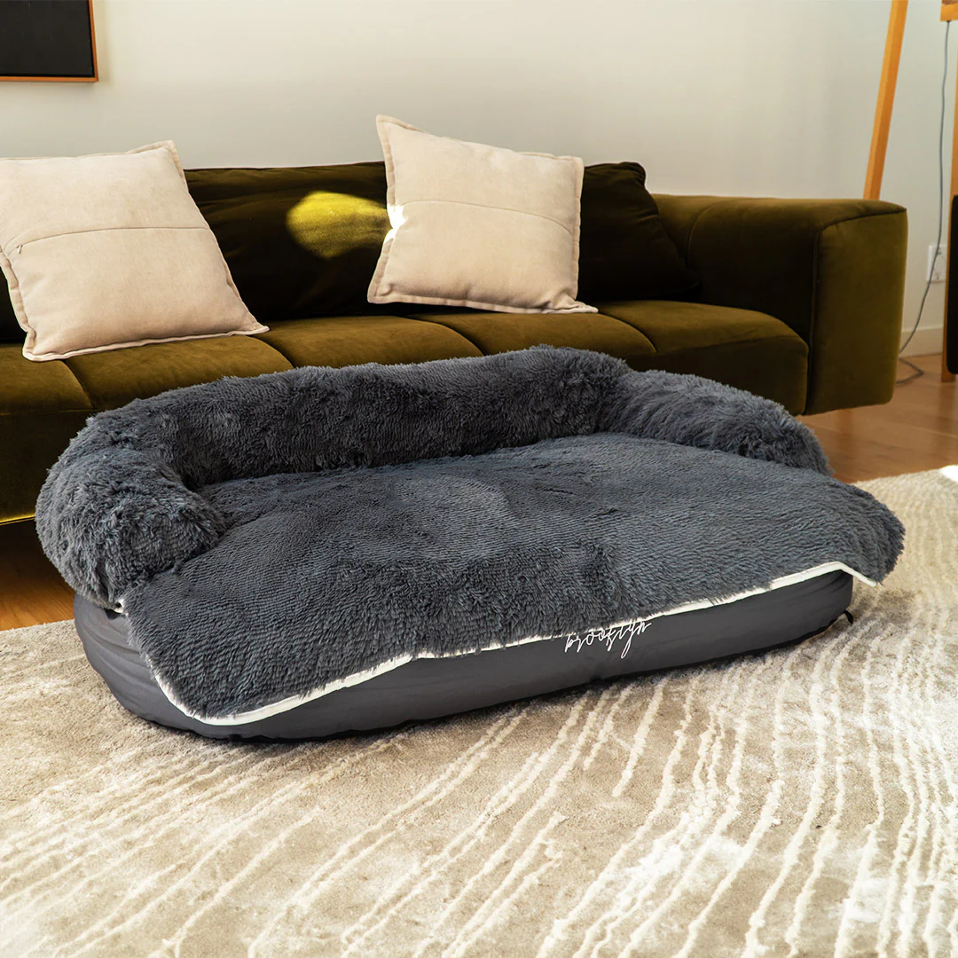 Brooklyn® Chew Resistant Luxe Lounger (2-in-1 Dog Bed) - Image 3